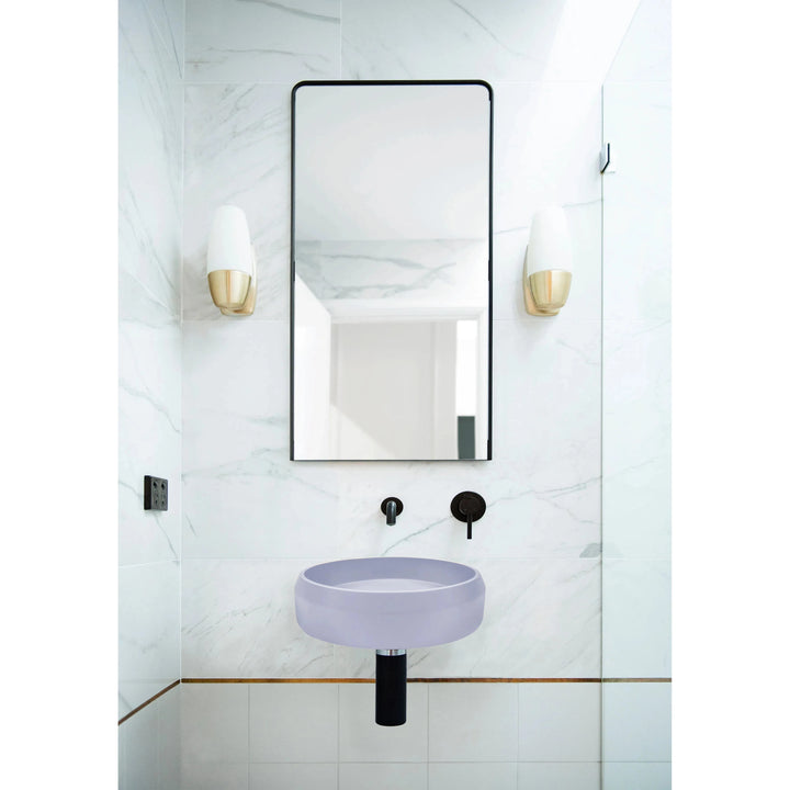 Nood Co. Prism Circle Basin Wall Hung