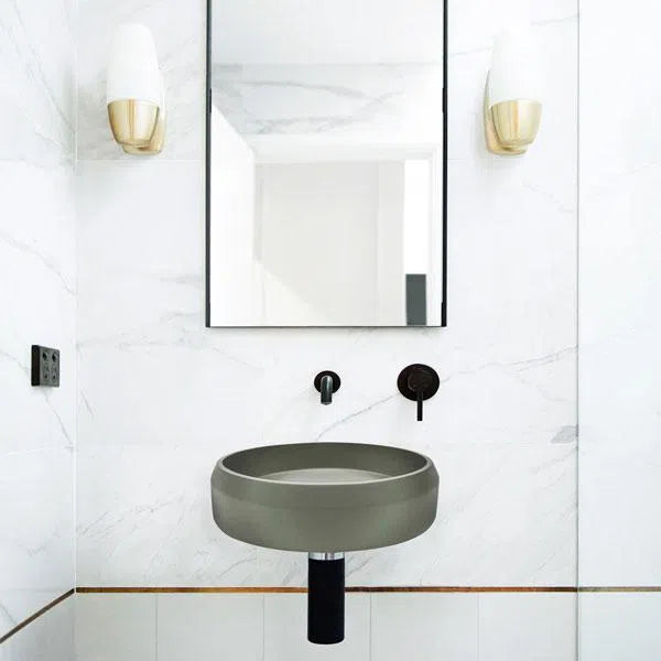 Nood Co. Prism Circle Basin Wall Hung