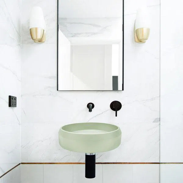 Nood Co. Prism Circle Basin Wall Hung