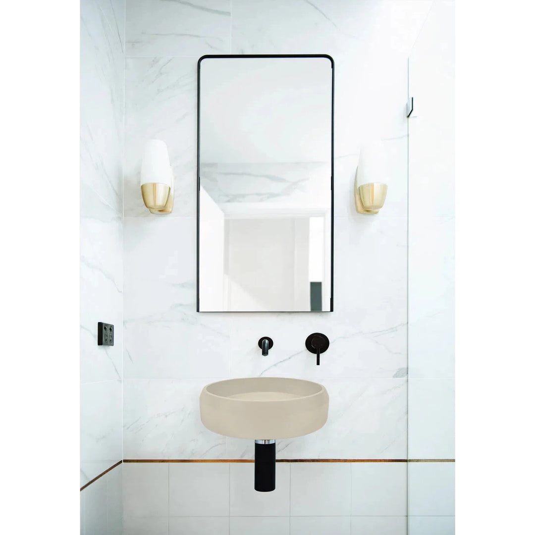 Nood Co. Prism Circle Basin Wall Hung