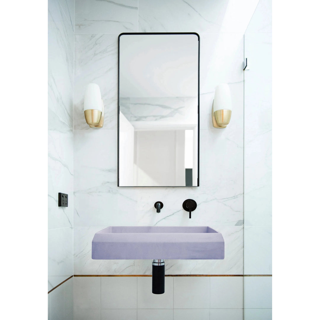 Nood Co. Prism Rectangle Basin Wall Hung