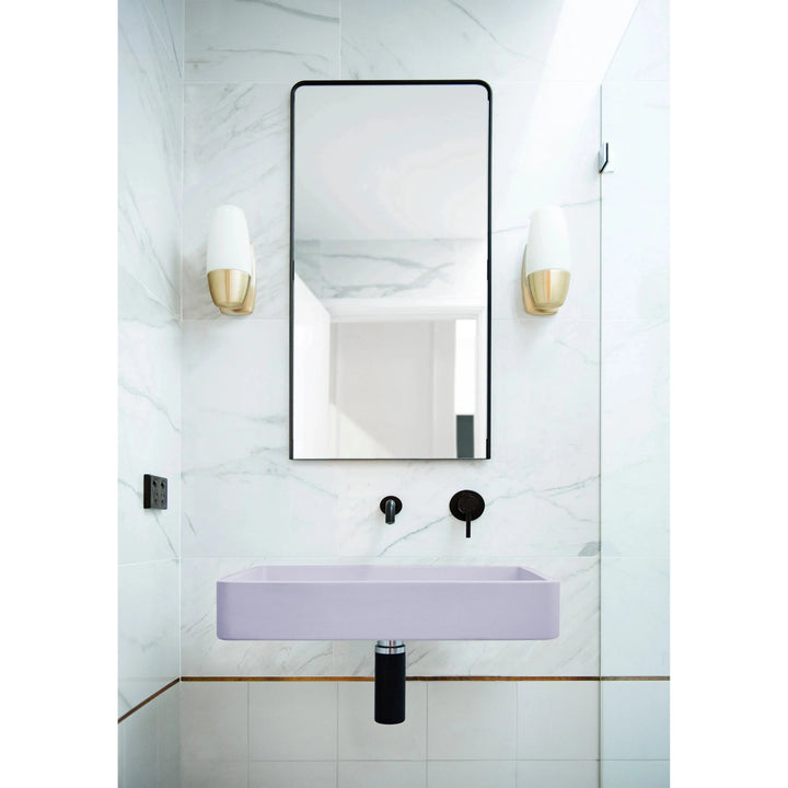 Nood Co. Vesl Rectangle Basin Wall Hung