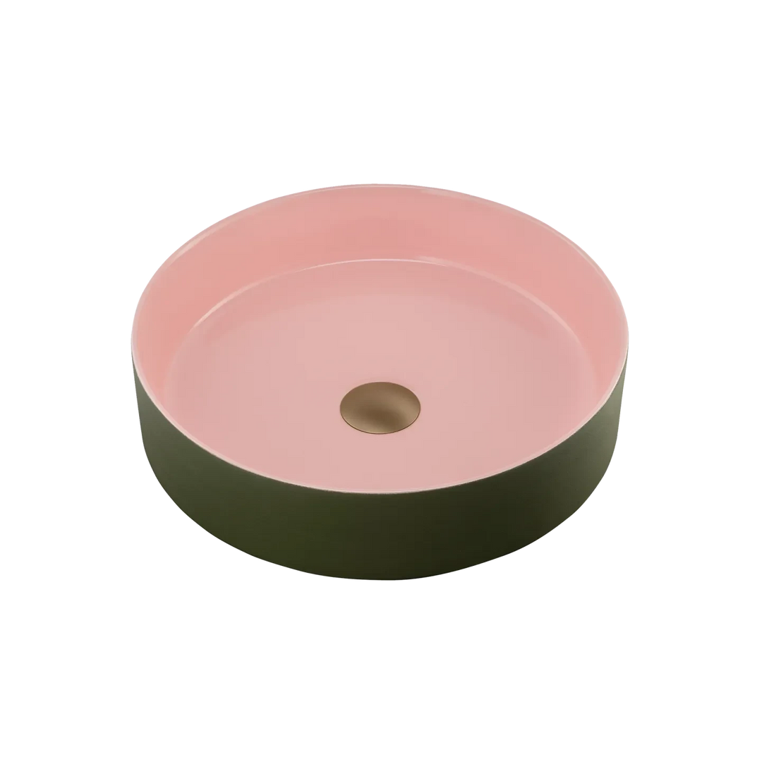 Oliveri Terzofoco Short Circular Above Counter Basin