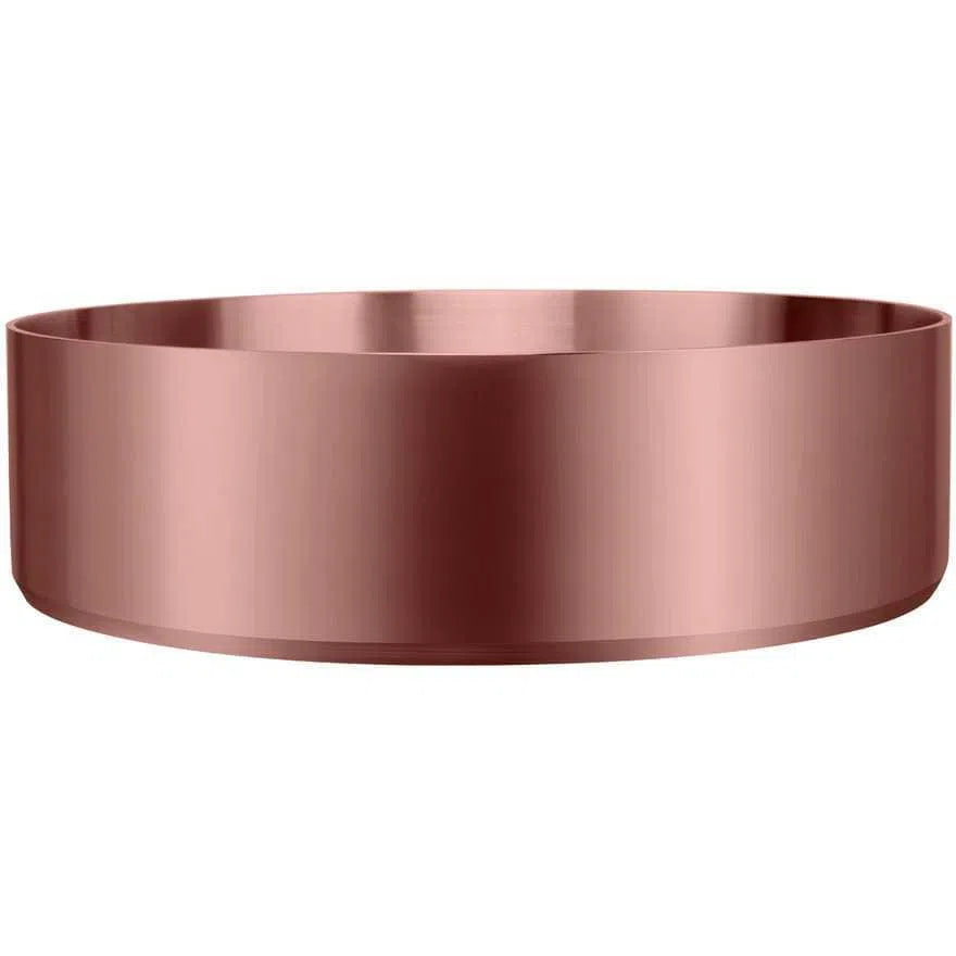 Oliveri Milan Round Stainless Steel Basin - Copper