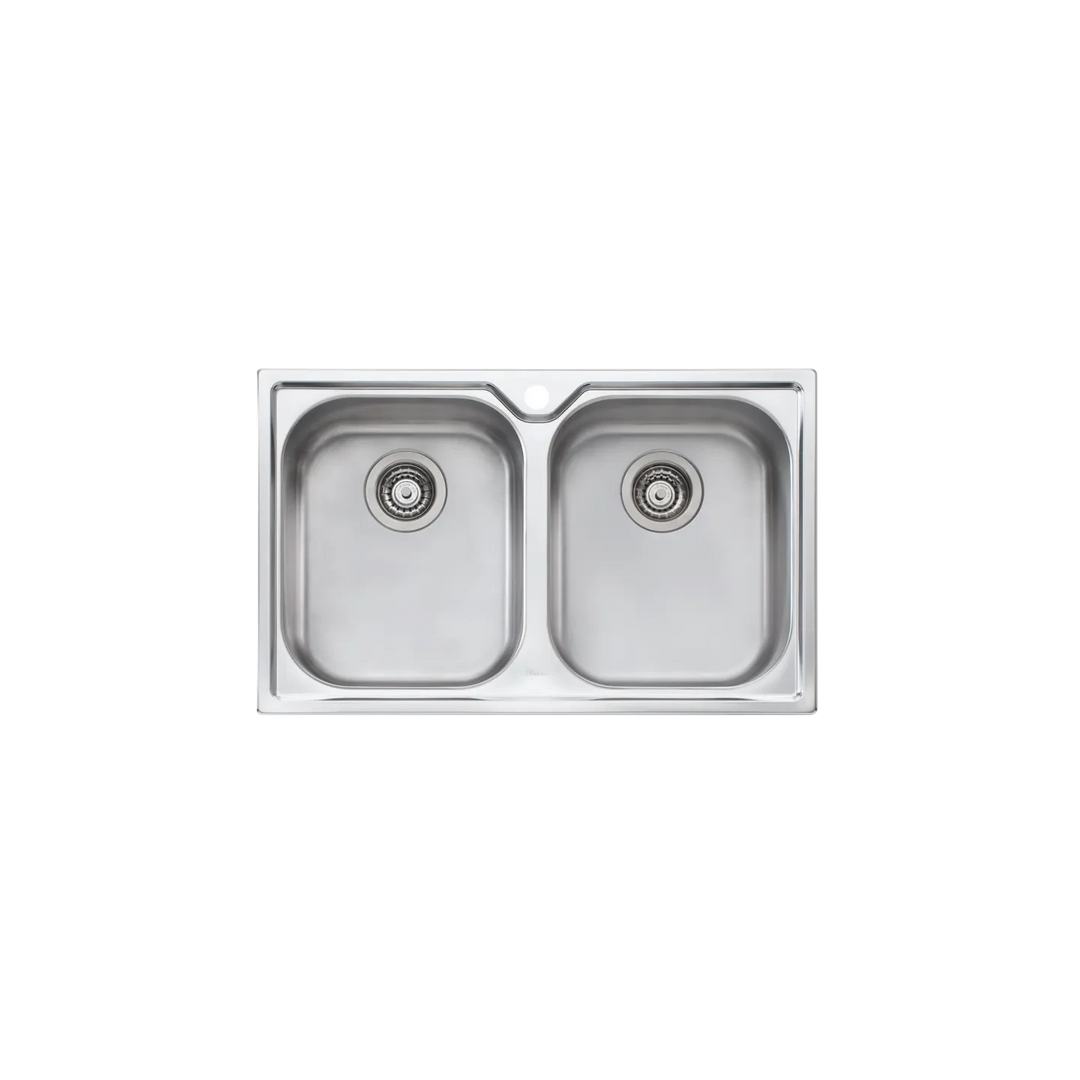 Oliveri Diaz Double Bowl Topmount Sink