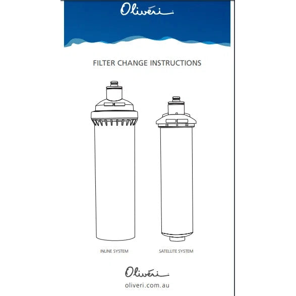 Oliveri Inline Water Filtration System Replacement Cartridge (FR5910)