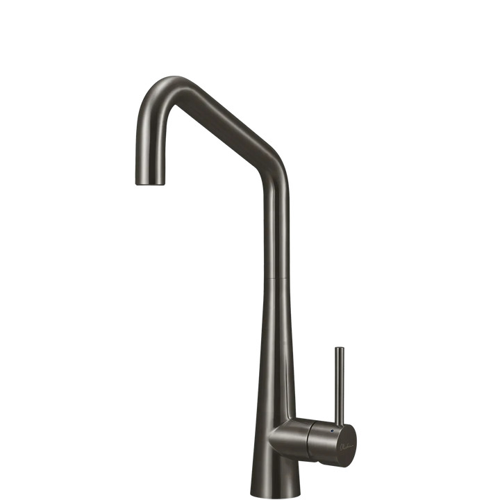 Oliveri Essente Stainless Steel Square Goose Neck Mixer