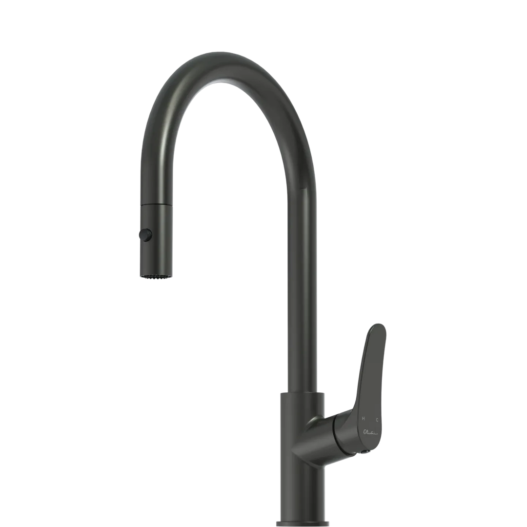 Oliveri Verona Pull Out Goose Neck Lead Free Spray Mixer