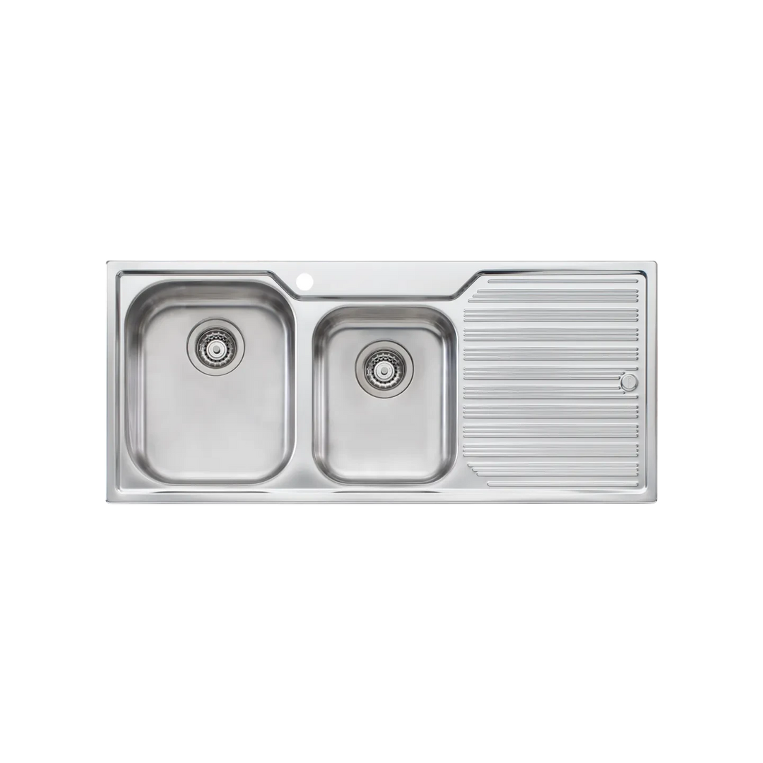 Oliveri Diaz 1 & 3/4 Bowl Sink With Drainer