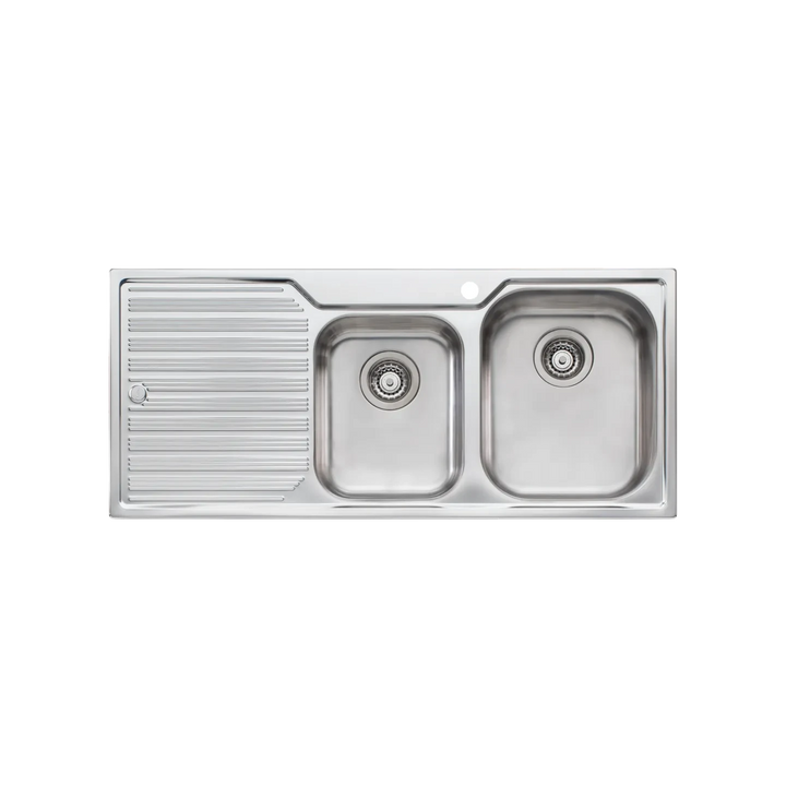 Oliveri Diaz 1 & 3/4 Bowl Sink With Drainer