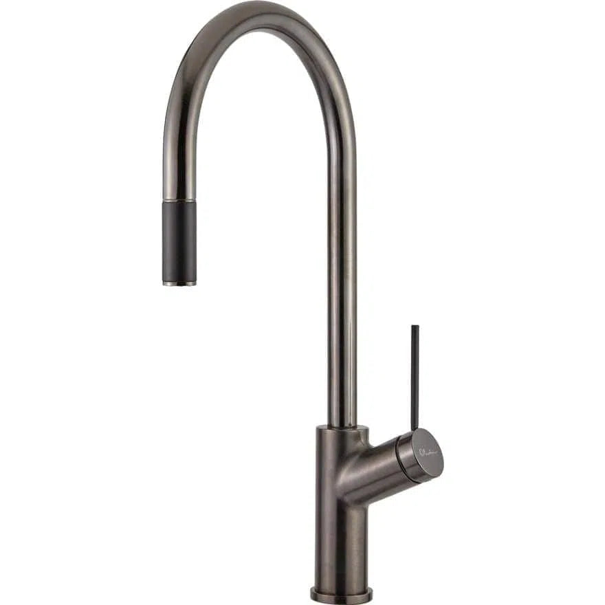 Pull Out Tap Oliveri Oliveri Vilo Pull Out Mixer - Gunmetal