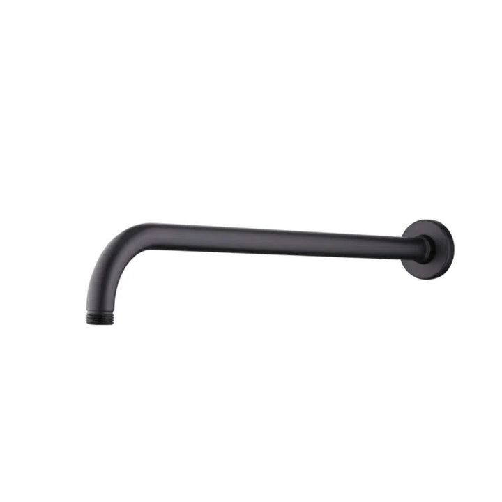 Shower Arm Oliveri Oliveri Rome Matte Black Wall Mounted Shower Arm