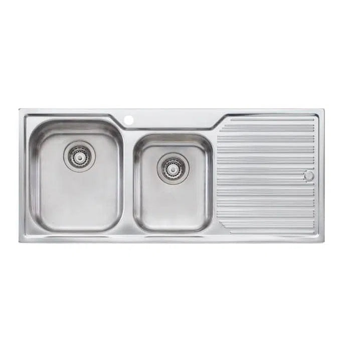 Oliveri 1 & 3/4 Topmount Sink With Drainer