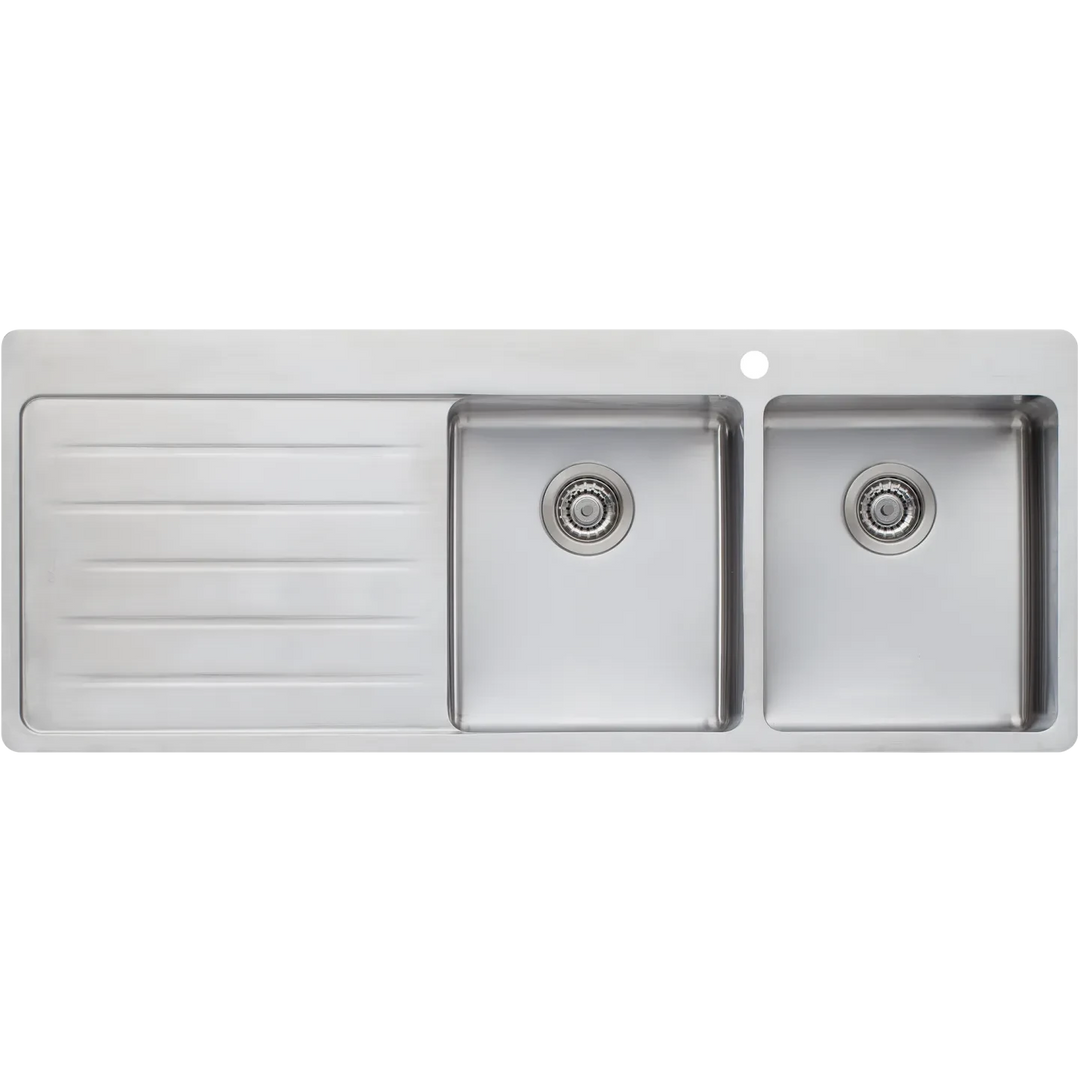 Oliveri Sonetto Topmount Sink With Drainer