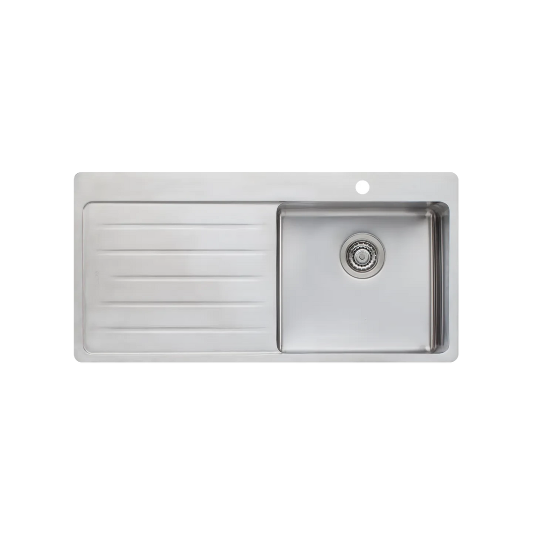 Oliveri Sonetto Topmount Sink With Drainer