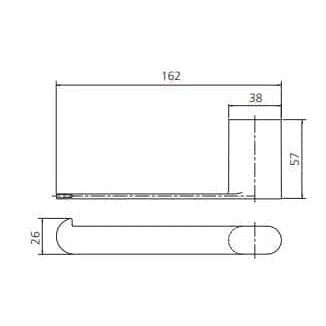 Oliveri Madrid Toilet Roll Holder