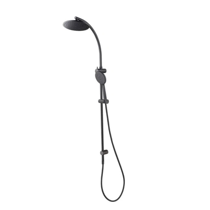 Twin Showers Oliveri Copenhagen Matte Black Dual Shower Set