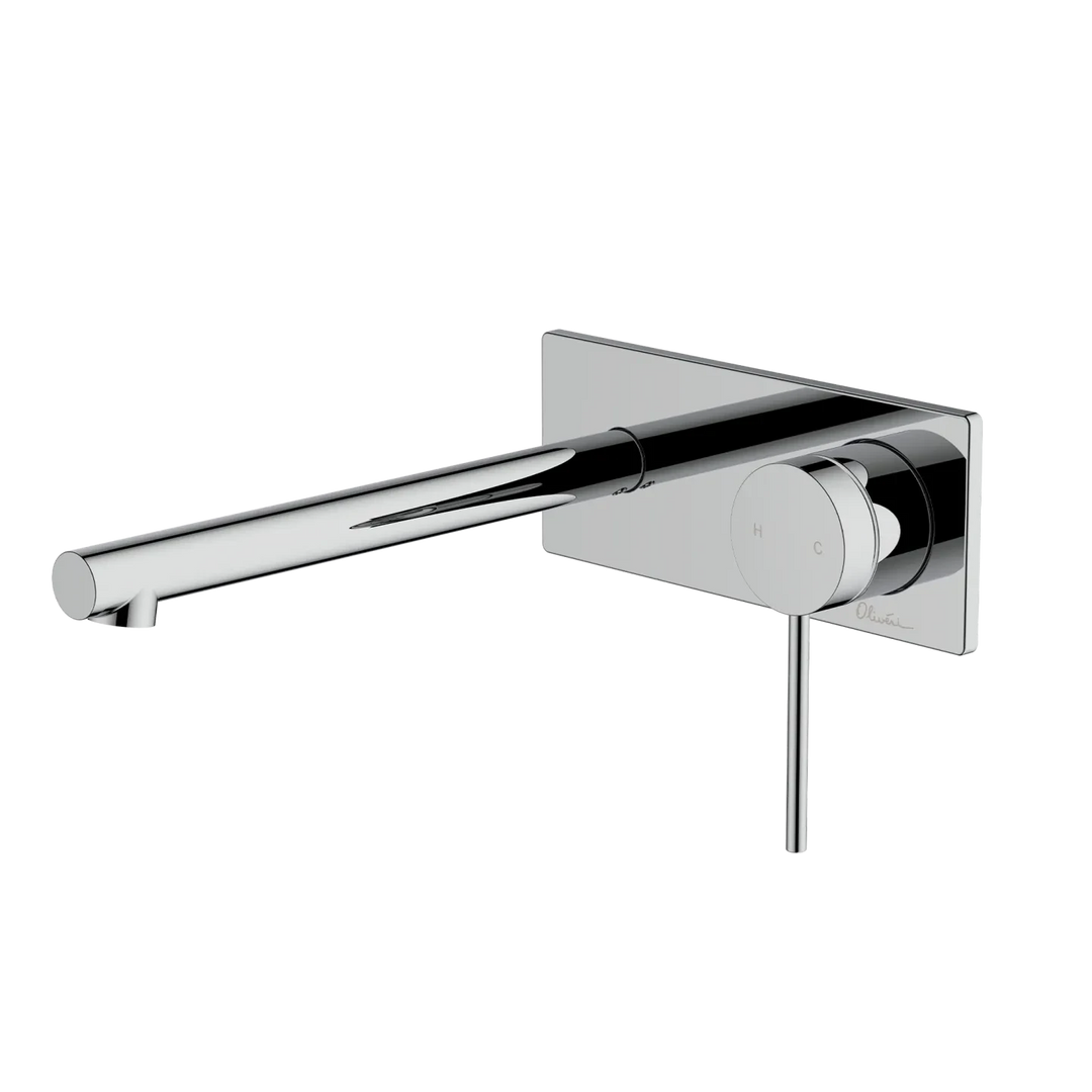 Oliveri Venice Straight Lead Free Wall Mixer Set