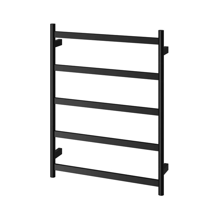 Phoenix Five Flat Bar Heated Towel Ladder 550mm x 740mm