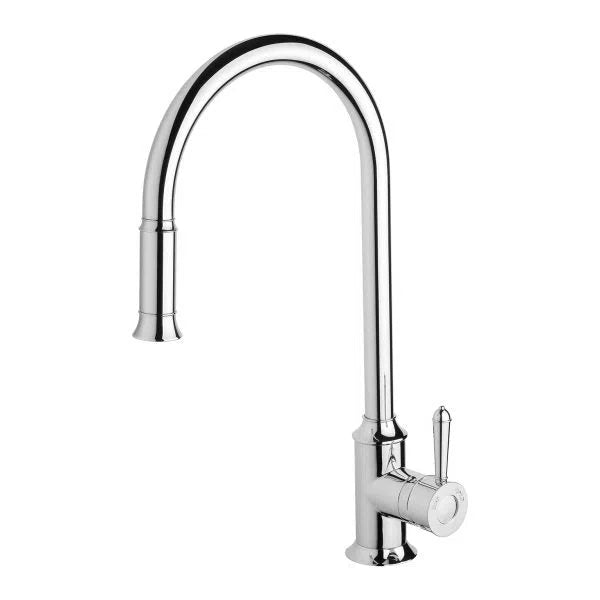 Phoenix Nostalgia Pull Out Sink Mixer 230mm