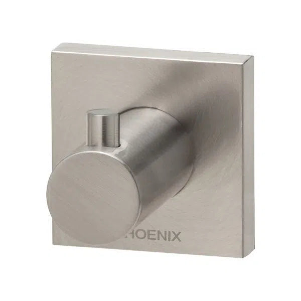 Phoenix Radii Robe Hook Square Plate