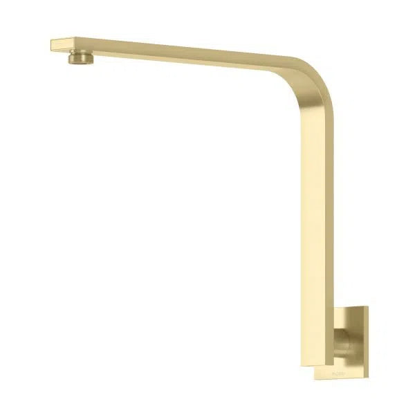 Phoenix Vivid Slimline High-Rise Shower Arm Square Plate