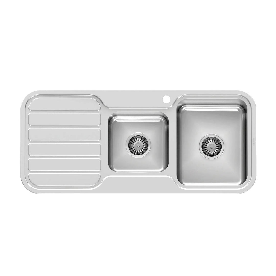 Phoenix 1000 Series Single Bowl Sink with Drainer