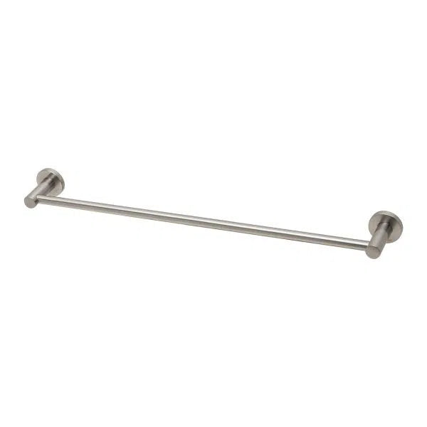 Phoenix Radii Single Towel Rail Round Plate