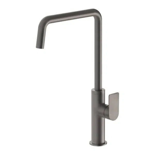 Phoenix Mekko Sink Mixer 190mm Squareline Gunmetal