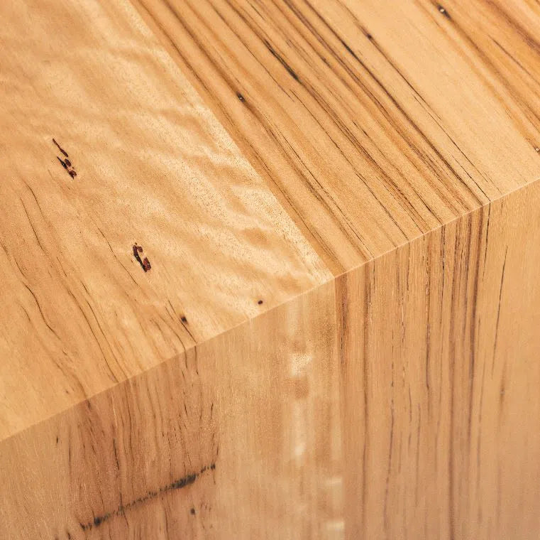 Organic "The Shelf" Blackbutt Timber Vanity With Timber Top