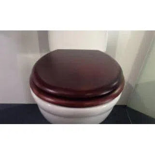 RAK Mahogany Timber Toilet Seat