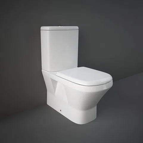 Toilets R.A.K RAK Jumeirah White Wall Faced Toilet Suite Bottom Or Back Inlet