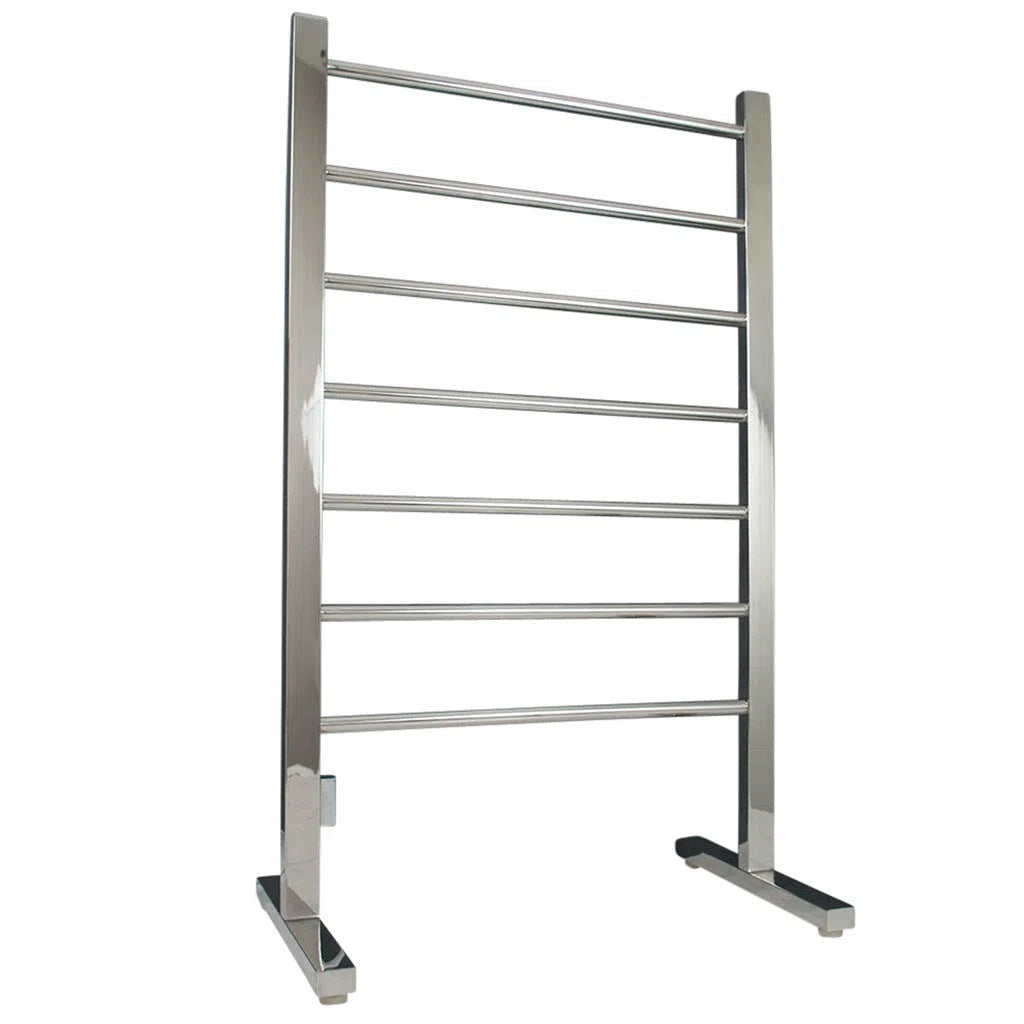 Radiant Freestanding 7 Bar Heated Towel Ladder