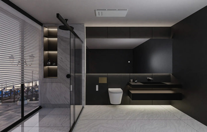 Zumi Remo Bathroom Ventilation Fan & Heater 600