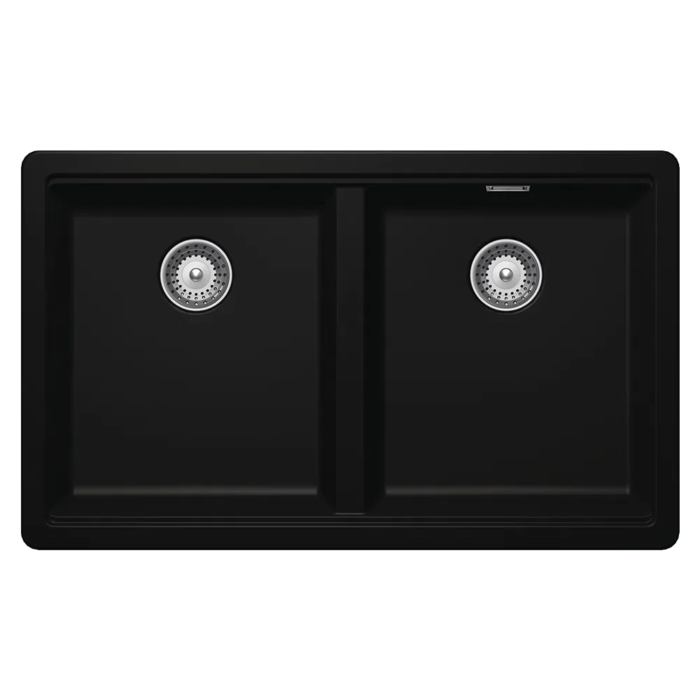 Schock Greenwich Double Bowl Sink Night