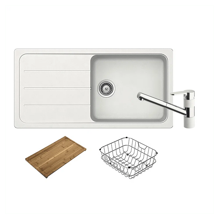 Schock Formhaus FD100 Sink Package + Pull Out Mixer