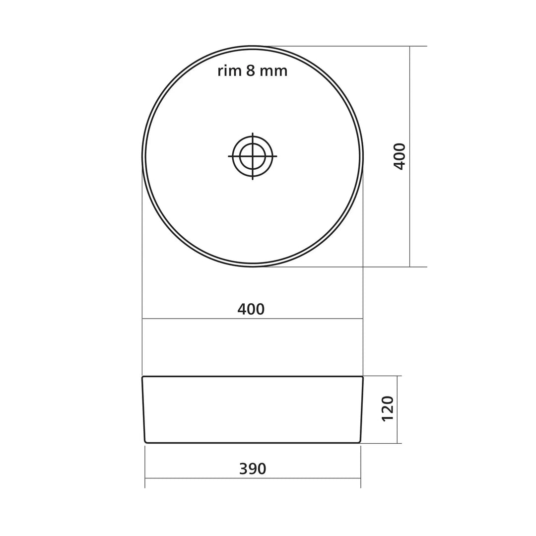 Seima Arko 027 Above Counter Basin