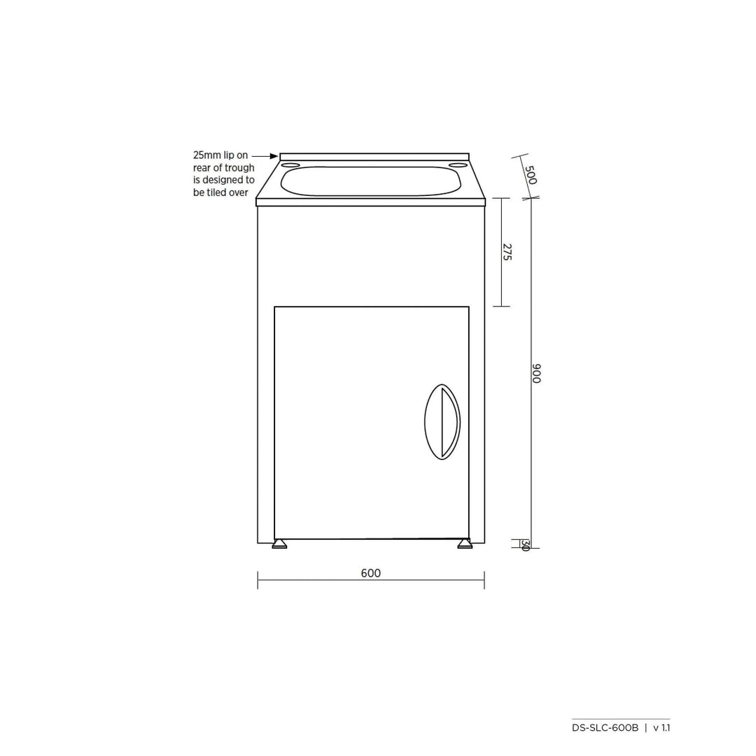 Seima Tilos 600 Fresstanding Laundry Unit