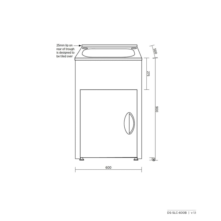 Seima Tilos 600 Fresstanding Laundry Unit