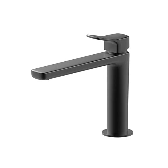 Zucchetti Brim Basin Mixer with Extended Spout