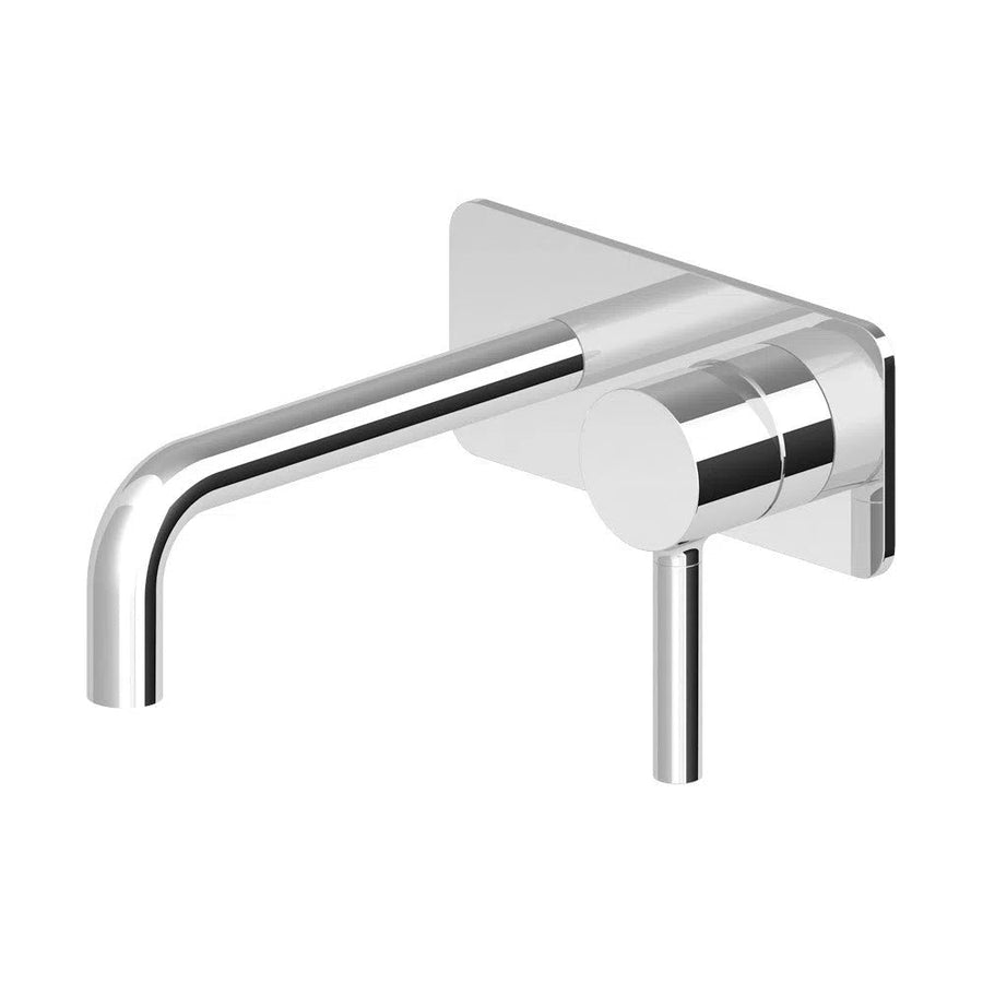 Basin Mixer Streamline Products Zucchetti Pan Wall Mounted Basin Mixer With Plate 175mm Spout Chrome