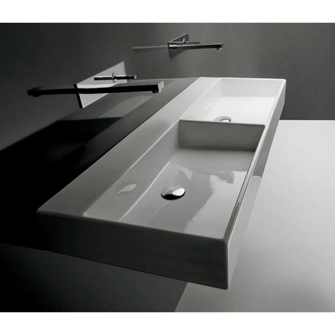 Studio Bagno Unlimited 140 V2 Double Bowl Bench/Wall Basin