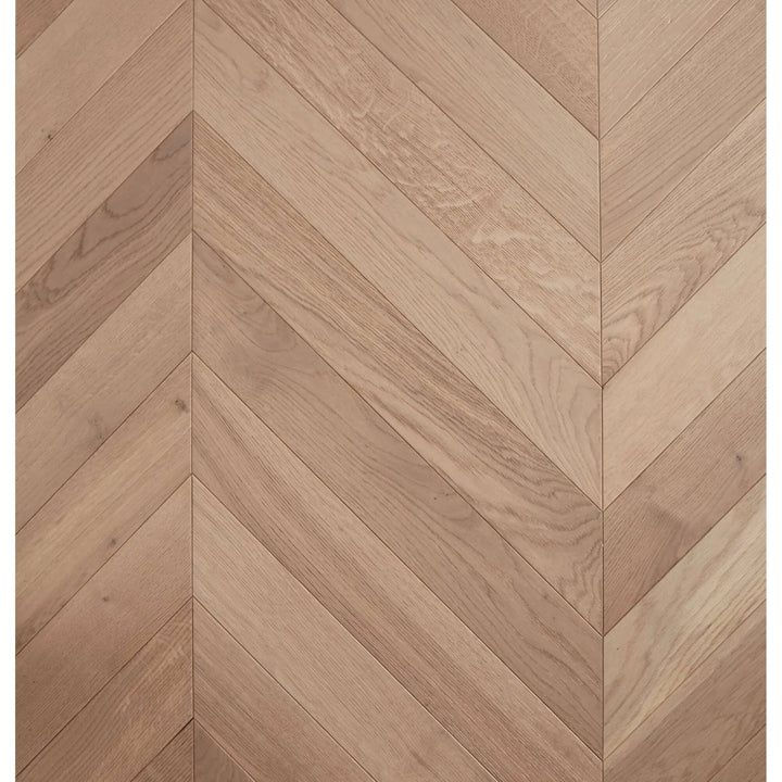 Champagne - Preference De Marque Engineered Chevron Parquetry