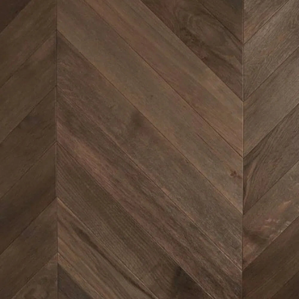 Mink Grey - Preference De Marque Engineered Chevron Parquetry