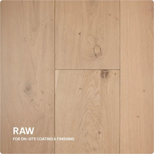 Raw - Preference Prestige Oak Engineered European Oak Flooring