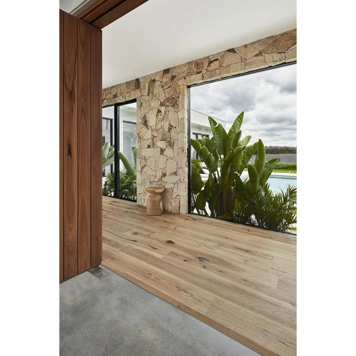Rustic Natural - Elk Falls Engineered American Hickory Flooring