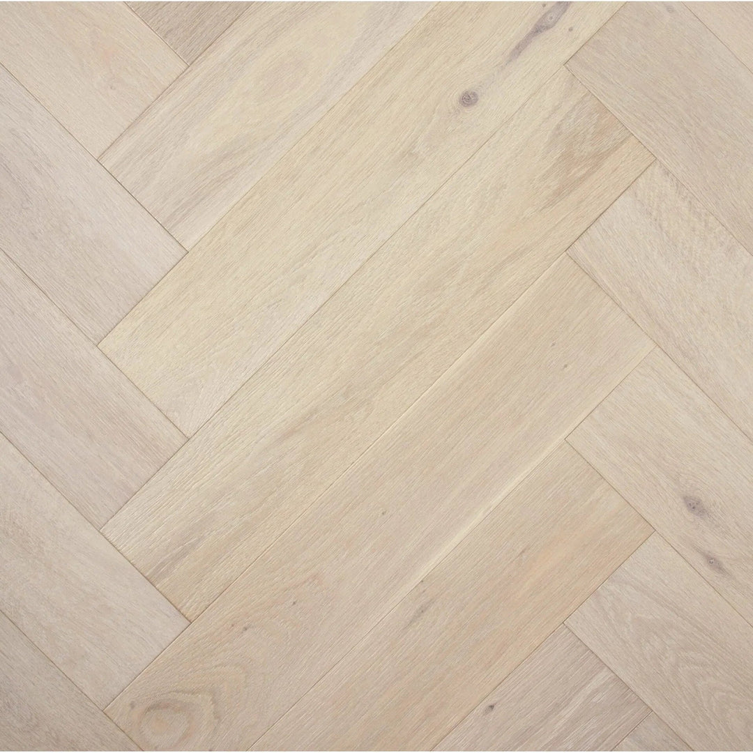 Chateau Grey - Preference De Marque Engineered Herringbone Parquetry