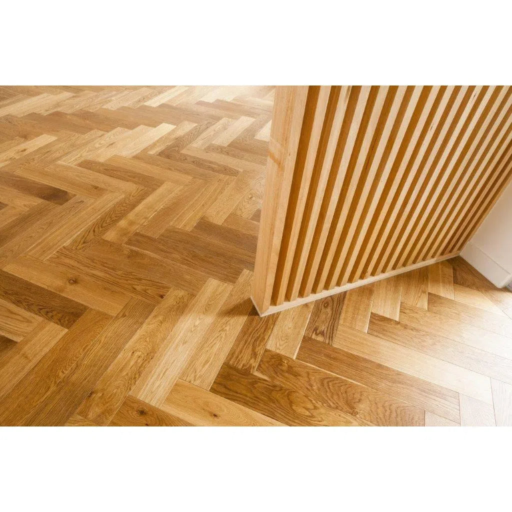 Cognac - Preference De Marque Engineered Herringbone Parquetry