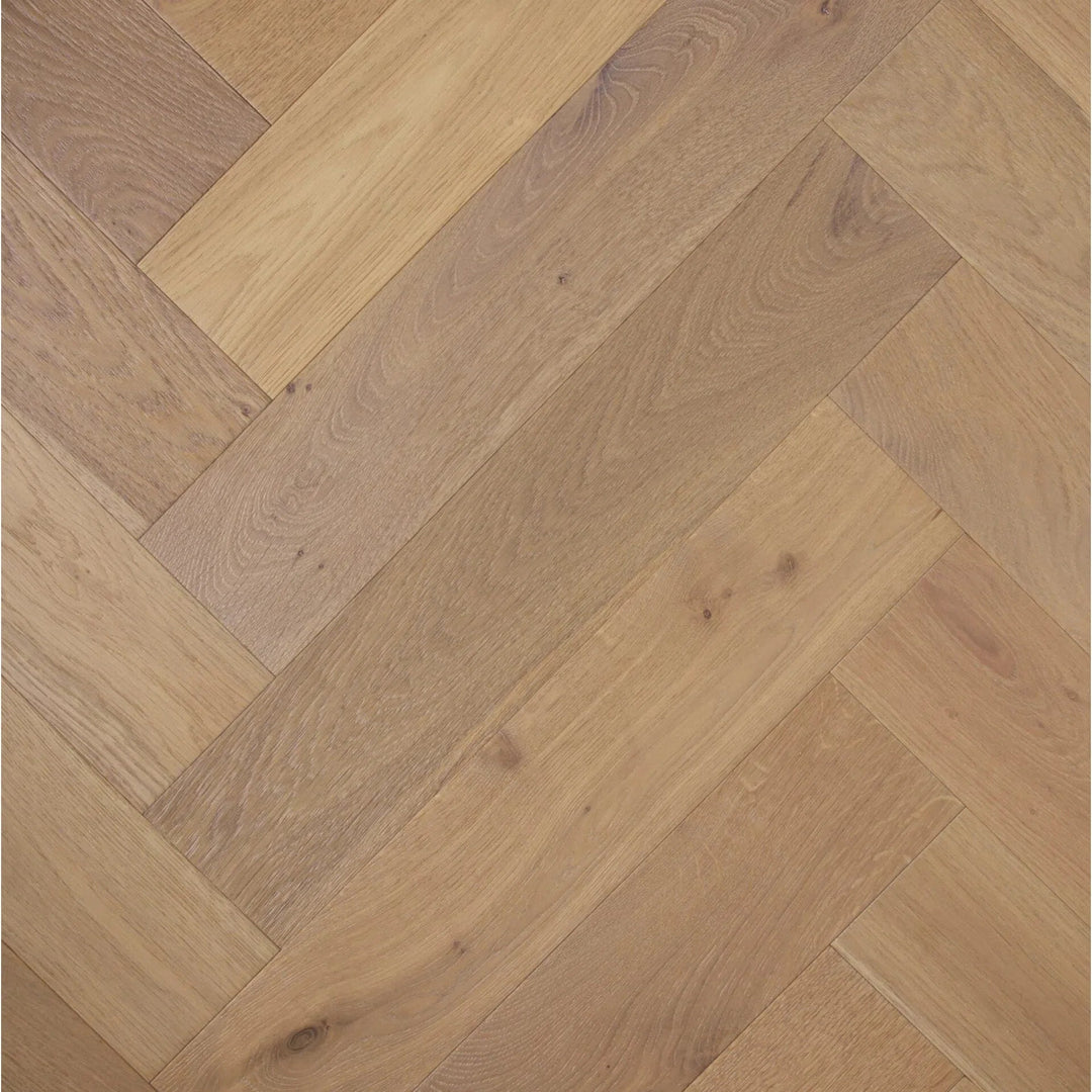 Colonial Grey - Preference De Marque Engineered Herringbone Parquetry