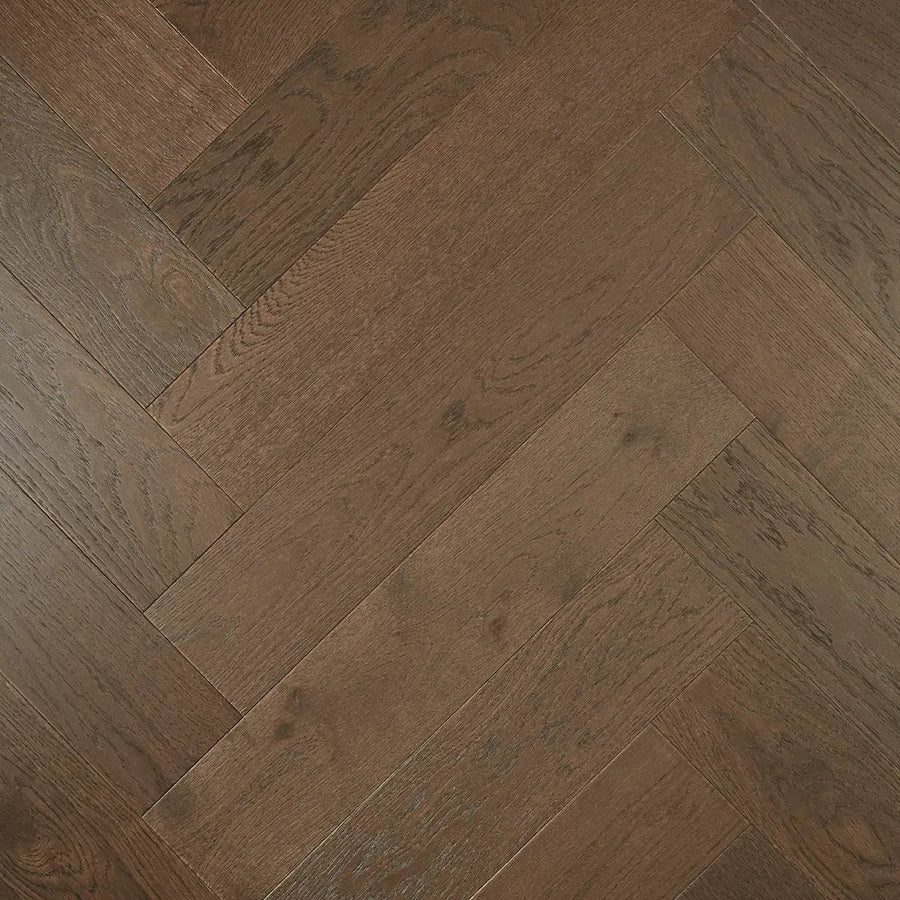 Herringbone Parquetry Tait Flooring Dark Brown - Preference De Marque Engineered Herringbone Parquetry
